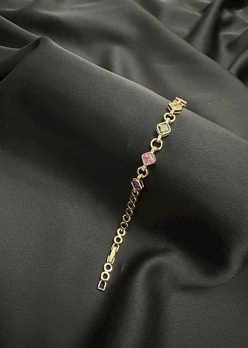 Xupıng Çok Renkli Zincir Detaylı Bileklik - Görsel 3