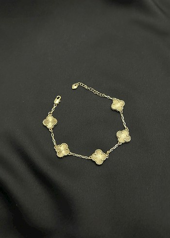 CM kalite Altın Renkli Zincir Detaylı Kadın Bileklik - Görsel 4