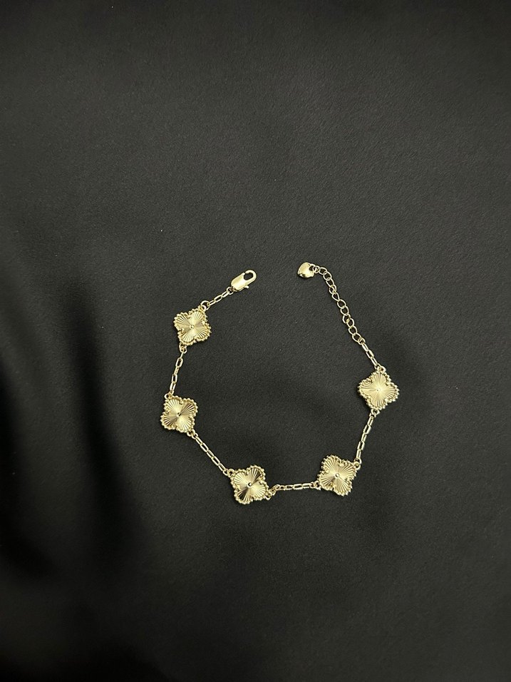 CM kalite Altın Renkli Zincir Detaylı Kadın Bileklik - Görsel 3