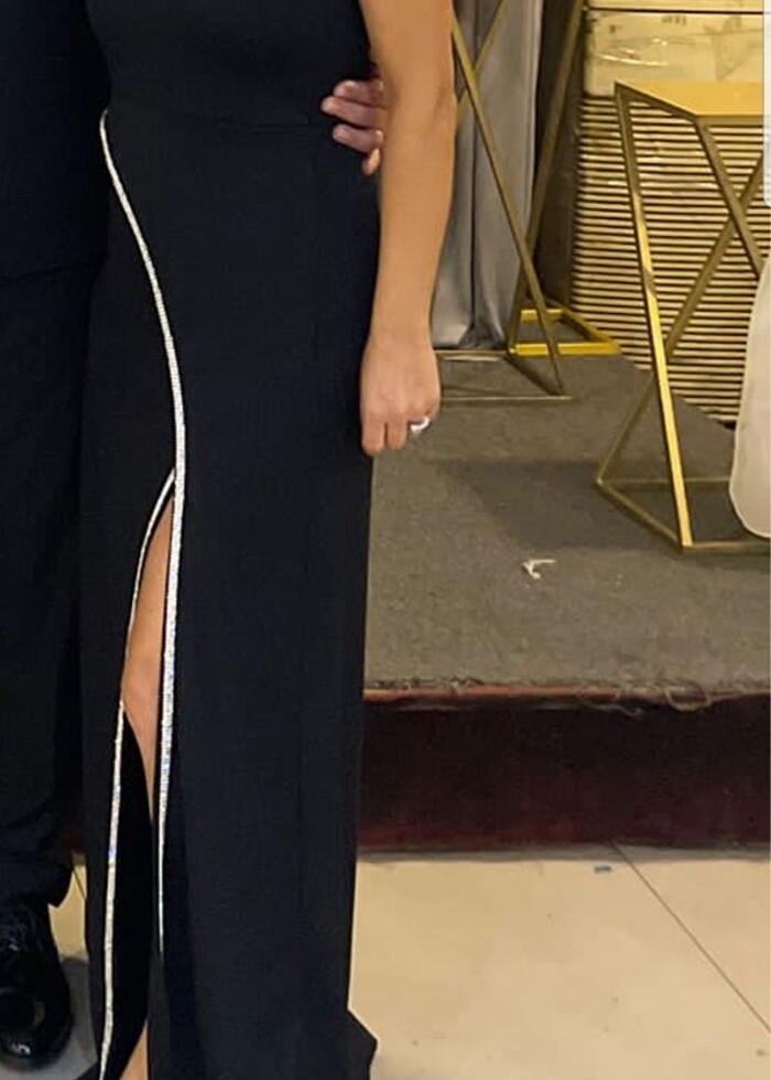 Swarovski taşlı elbise - Görsel 4