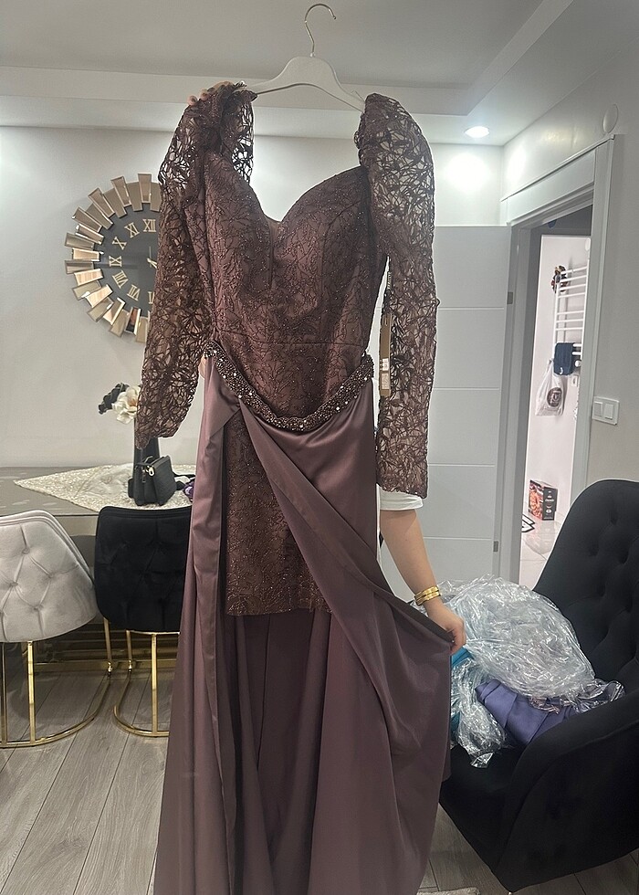 Abiye gece elbisesi - Görsel 3