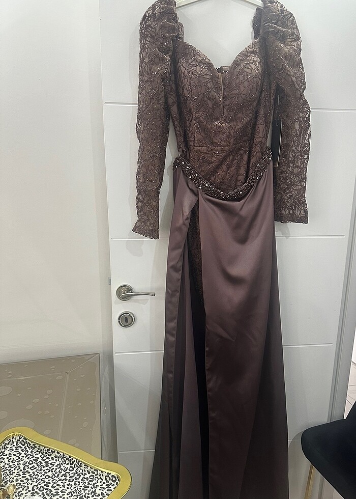 Abiye gece elbisesi - Görsel 5