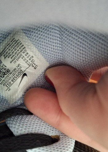 Gri Baskılı Basketbol Ayakkabısı Velcro Bağcıklı - Görsel 4