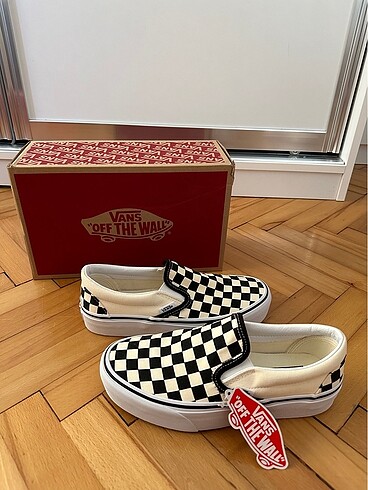 Vans Slip On Checkerboard Spor Ayakkabı