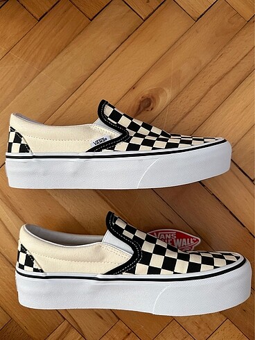 Vans Vans Slip On Checkerboard Spor Ayakkabı