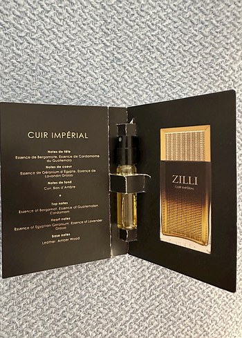 Zilli Cuir Impérial Erkek Parfümü - Görsel 2