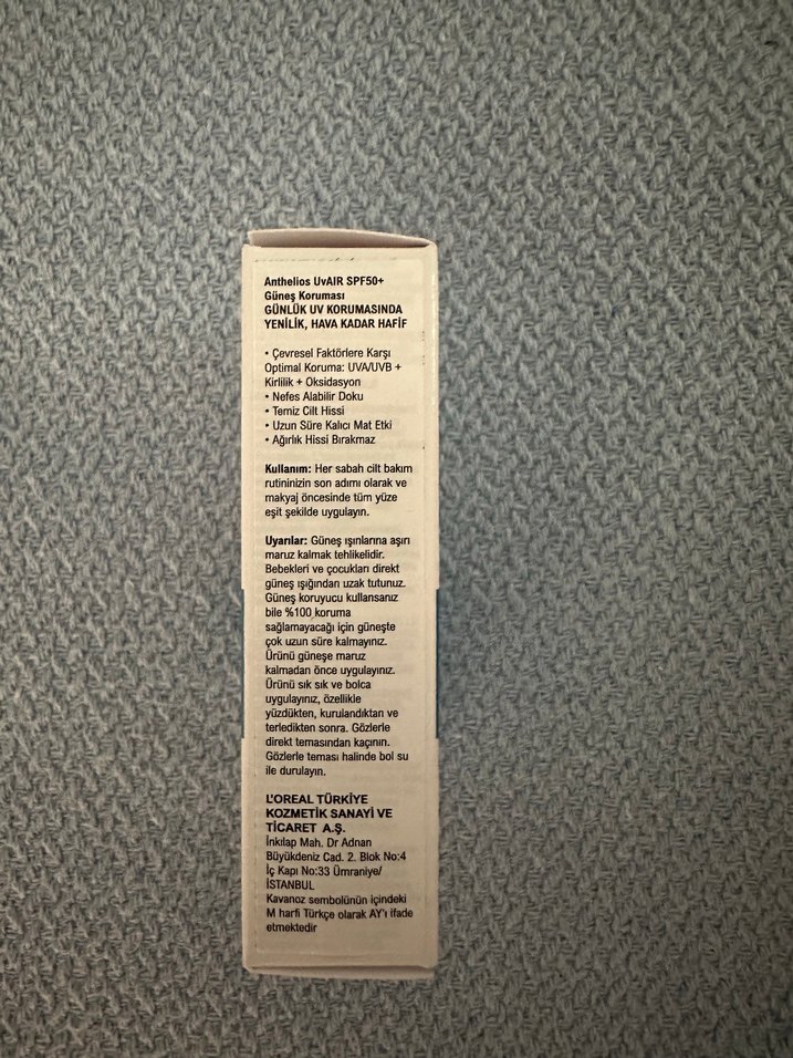 La Roche-Posay Anthelios UVAIR SPF 50+ Güneş Kremi - Görsel 2