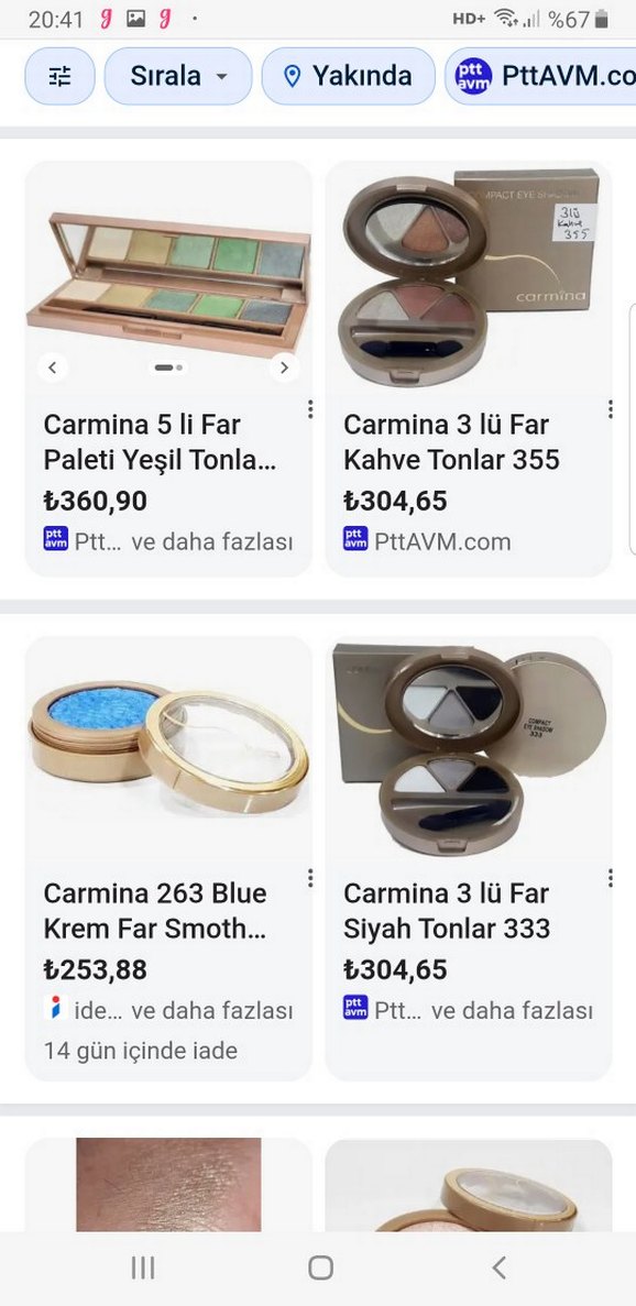 Carmina 263 Blue Krem Far - Görsel 2