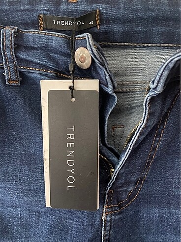 l Beden lacivert Renk Koyu indigo Lacivert Trendyolmilla Skinny Jean