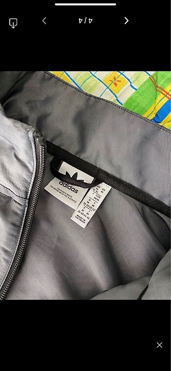 m Beden mavi Renk Adidas ceket
