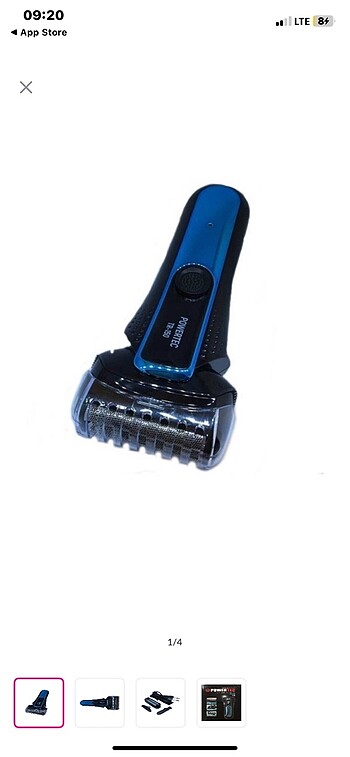 Philips Powertec tıraş makinesi