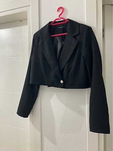 Kısa Blazer Ceket