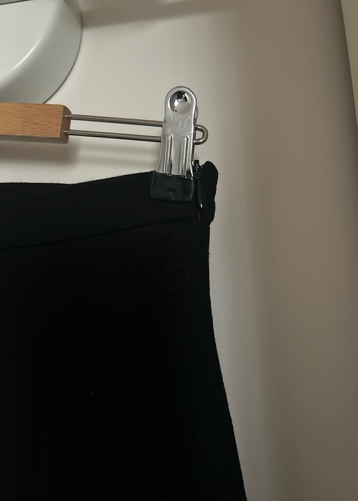 Mango Suit siyah mini etek - Görsel 2