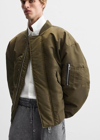 Zara Man Oversize Shangai Edition Ceket - Görsel 3