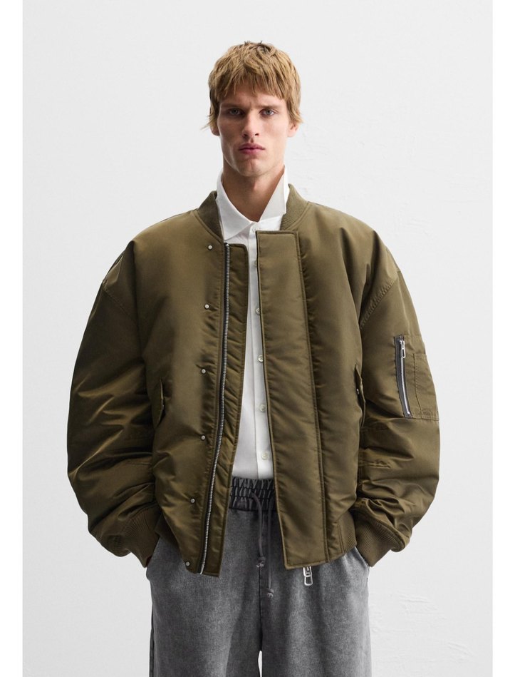 Zara Man Oversize Shangai Edition Ceket - Görsel 2
