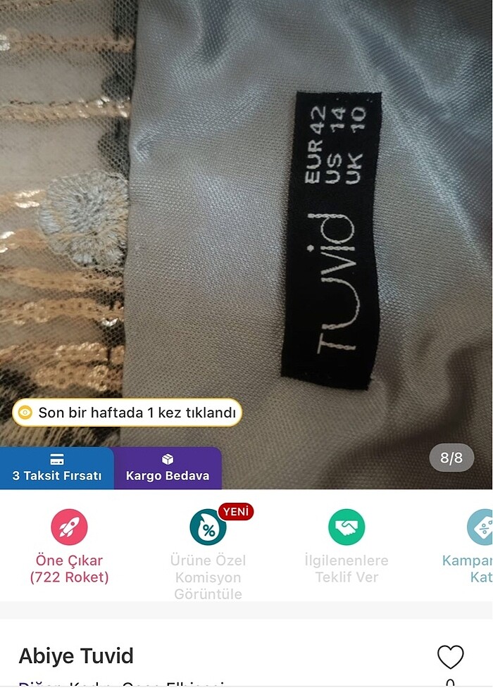 Abiye elbise - Görsel 4