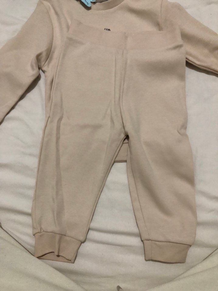 Bebek Erkek Kahverengi Uzun Kollu Takım - Görsel 2