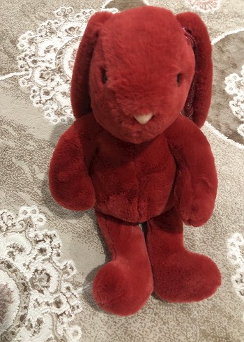 Ecrou Kırmızı Peluş Tavşan Oyuncak - Görsel 2