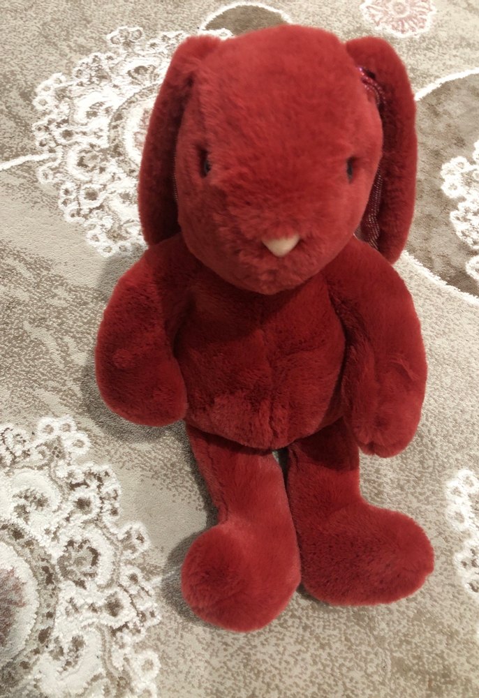 Ecrou Kırmızı Peluş Tavşan Oyuncak - Görsel 2