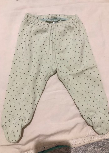 Kız Bebek Yeşil Leopar Desenli Pantolon - Görsel 2