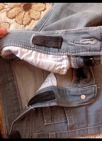 10 Yaş Beden mavi Renk Çocuk kot pantolon