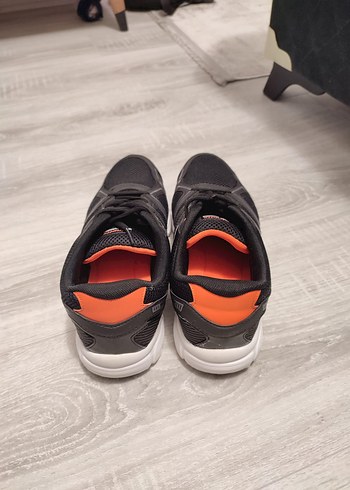 Siyah Erkek Spor Ayakkabı Bağcıklı - Görsel 5