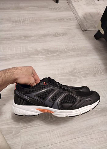 Siyah Erkek Spor Ayakkabı Bağcıklı - Görsel 4