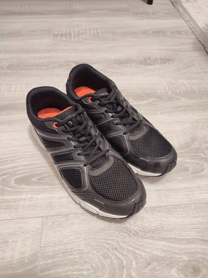 Siyah Erkek Spor Ayakkabı Bağcıklı - Görsel 3