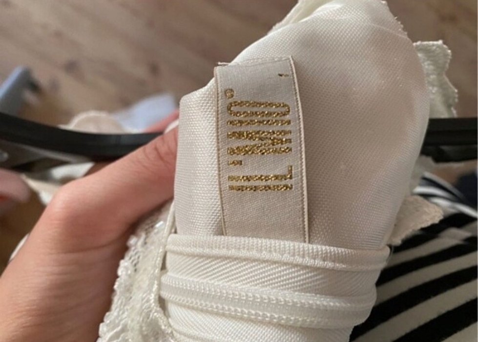 Dantel İşlemeli Beyaz Bohem Uzun Abiye Elbise - Görsel 5