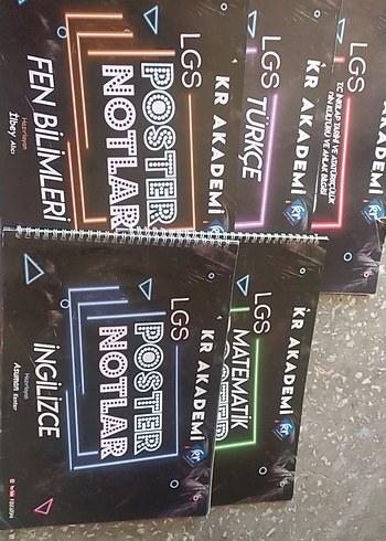 KR Akademi LGS Poster Notlar Seti