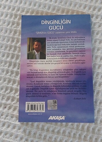 Dinginliğin Gücü ( Şimdinin Gücü kitabının yazarından )