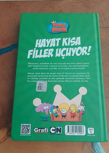 Kral Şakir - Hayat Kısa Filler Uçuyor Çocuk Kitabı - Görsel 2