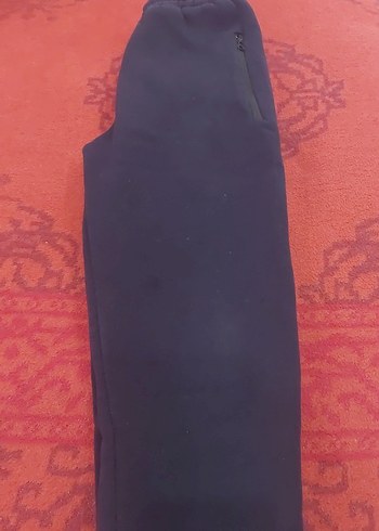 Erkek Çocuk Lacivert Fermuarlı Eşofman Altı ,içi Kalın - Görsel 2