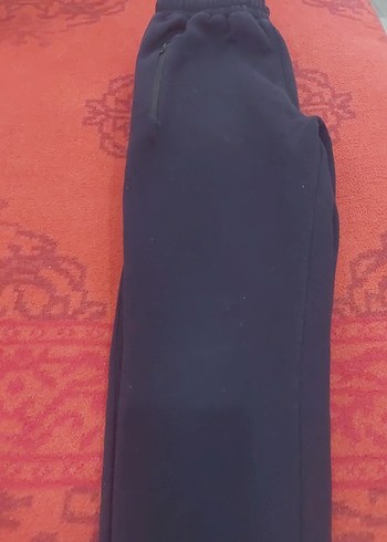 Erkek Çocuk Lacivert Fermuarlı Eşofman Altı ,içi Kalın - Görsel 3