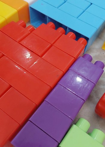 Mega Renkli Lego Blok Seti
