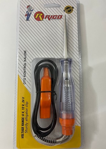 Rico 6-24V Turuncu Otomotiv Test Kalemi