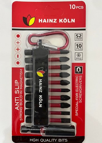 Hainz Köln 10 Parça Yıldız Ucu Seti