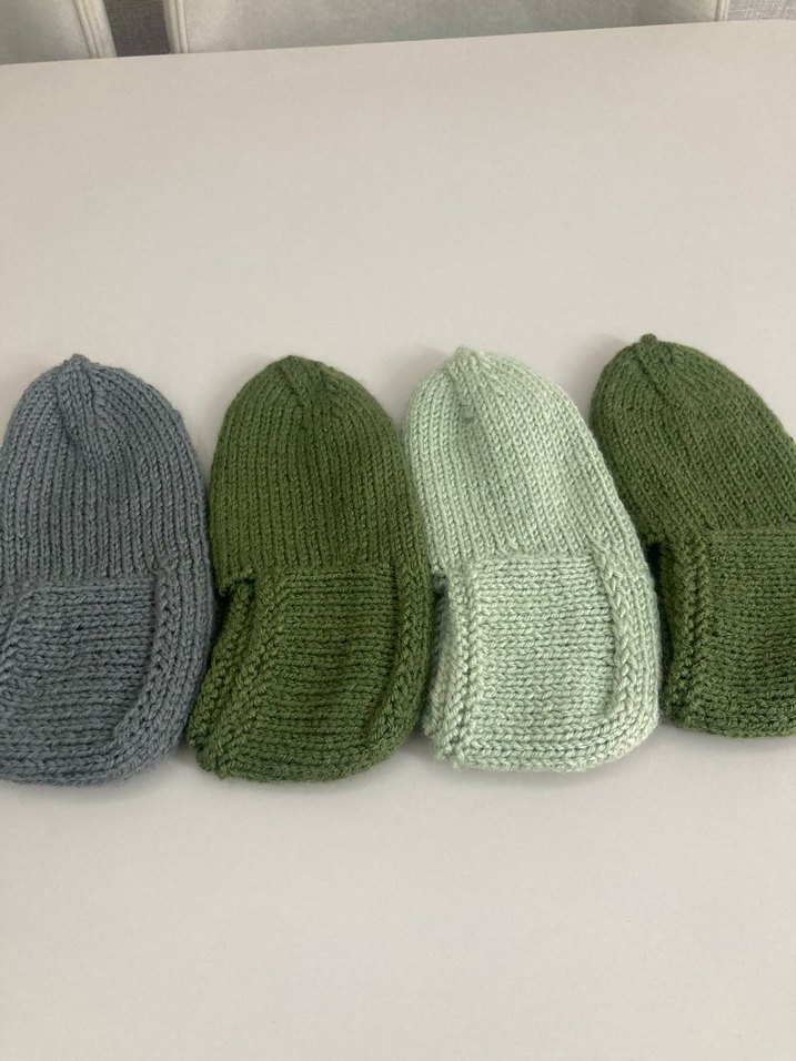 el örgüsü erkek  patikler - Görsel 2