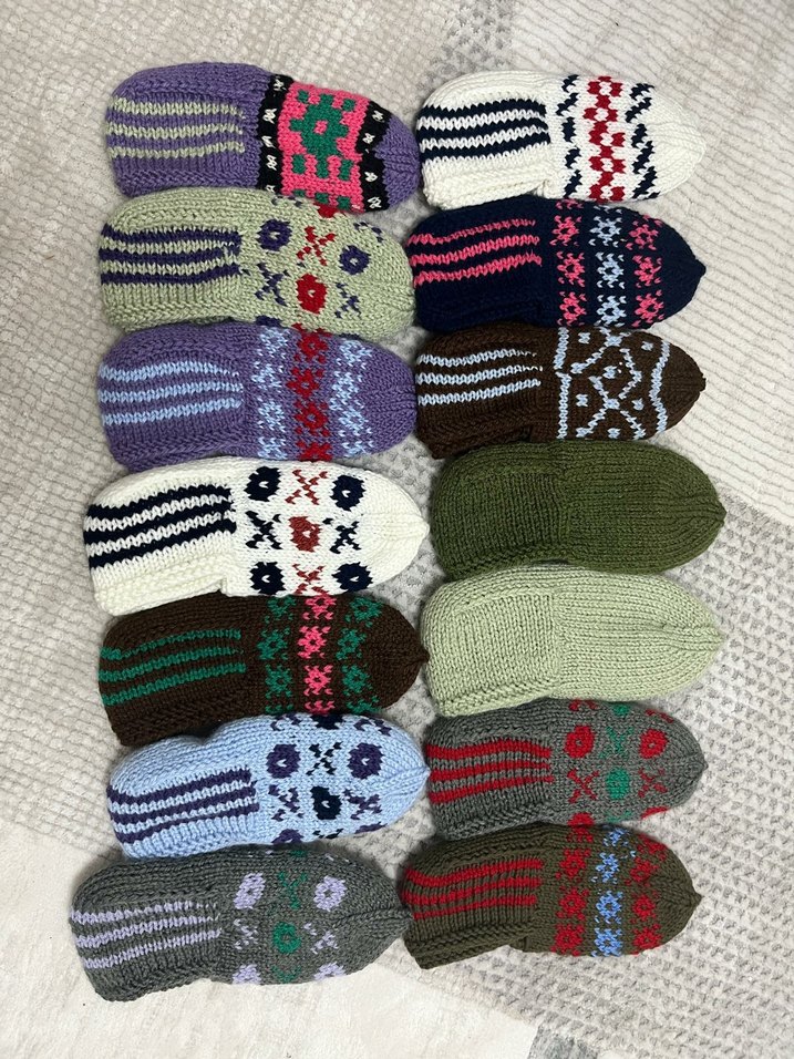 Renkli çeyizlik patik Çorapları - Görsel 2