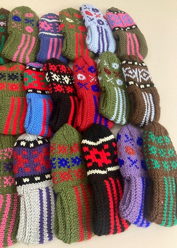 el örgüsü çeyizlik kadın patik Çorapları - Görsel 6