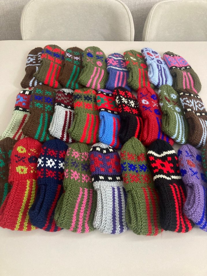 el örgüsü  çeyizlik kadın patik  Çorapları - Görsel 4