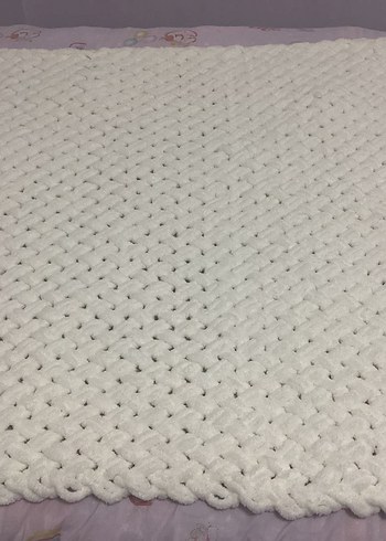 Bebekler içinel örgüsü battaniye - Görsel 2