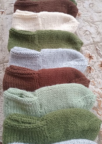 el örgüsü erkek patik çorap - Görsel 3