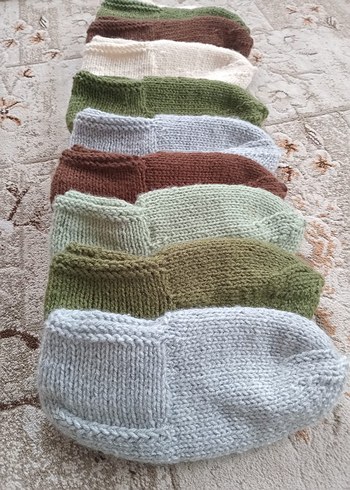 el örgüsü erkek patik çorap - Görsel 2