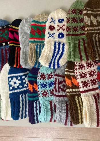 el örgüsü çeyizlik kadın patik çorap - Görsel 3