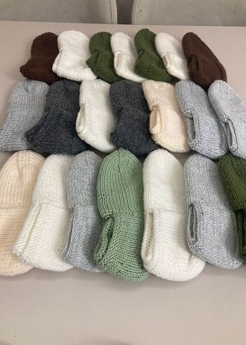 el örgüsü erkek kadın patik çorap - Görsel 3