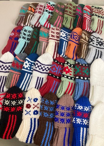 el örgüsü çeyizlik kadın patik çoraplar - Görsel 2