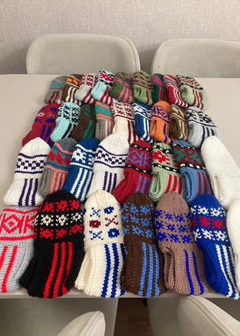 el örgüsü çeyizlik kadın patik çoraplar - Görsel 3