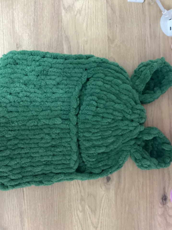 el örgüsü alize puffy balaclava bere eldiven set - Görsel 2