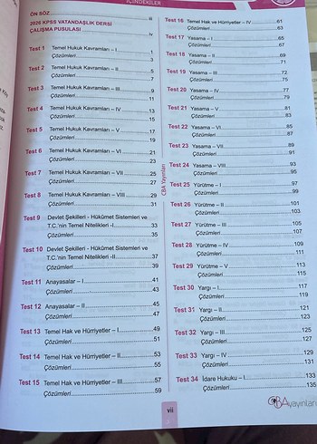 KPSS 2026 Vatandaşlığın Pusulası Soru Bankası - Görsel 2